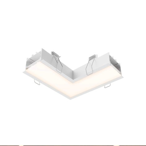 Coin pour encastré - BOULEVARD - Dals - LNR-ACC90-CC-V-WH