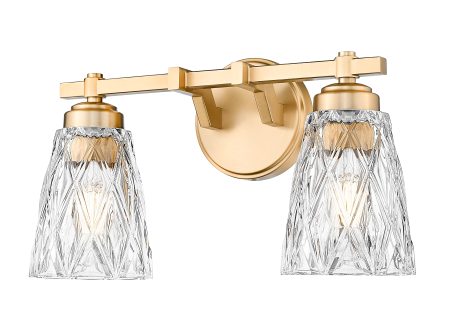 Murale double vanité - ANDREE - Z-Lite - 1960-2V-MGLD