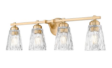 Murale quadruple vanité - ANDREE - Z-Lite - 1960-4V-MGLD