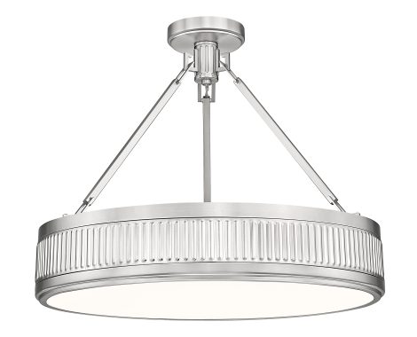 Semi-plafonnier 22 pouces - QUINN - Z-Lite - 3046SF22-SN-LED