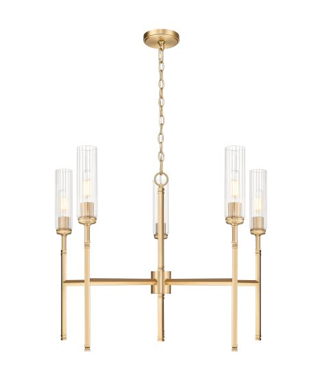 Suspension chandelier - ESME - Z-Lite - 3047-5MGLD
