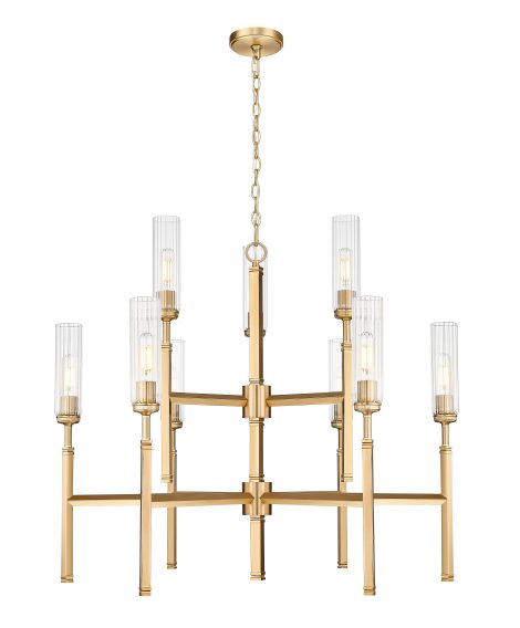Suspension chandelier - ESME - Z-Lite - 3047-9MGLD