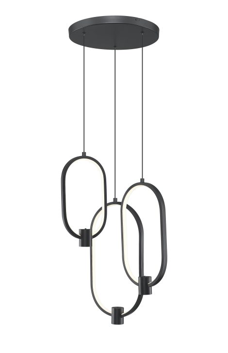 Suspension - SAROS - Z-Lite - 4101-3MB-LED