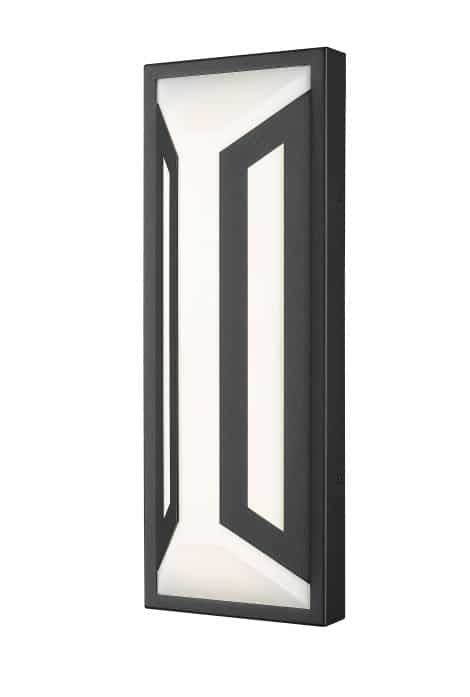 Murale extérieure - BANFF - Z-Lite - 5028M-BK-LED