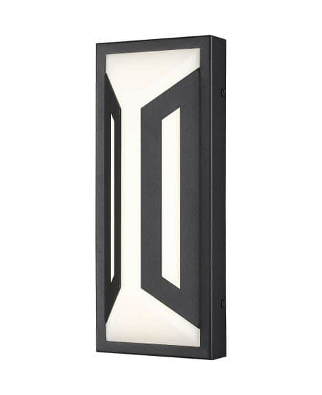 Murale extérieure - BANFF - Z-Lite - 5028S-BK-LED