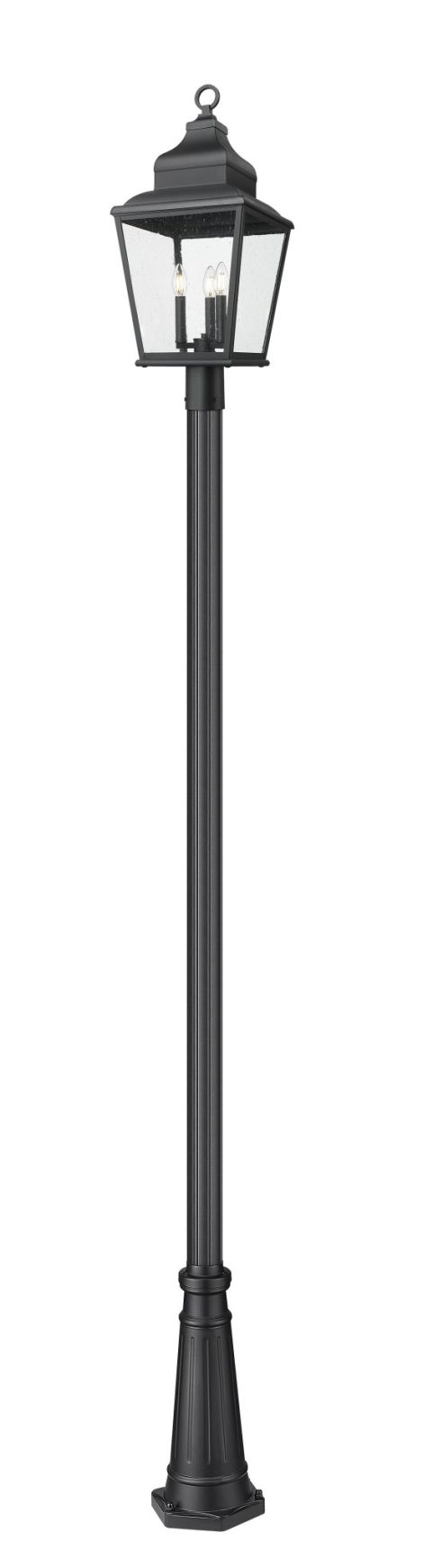 Poteau avec tête extérieur - RAPHAEL - Z-Lite - 5029PHBR-519P-BK