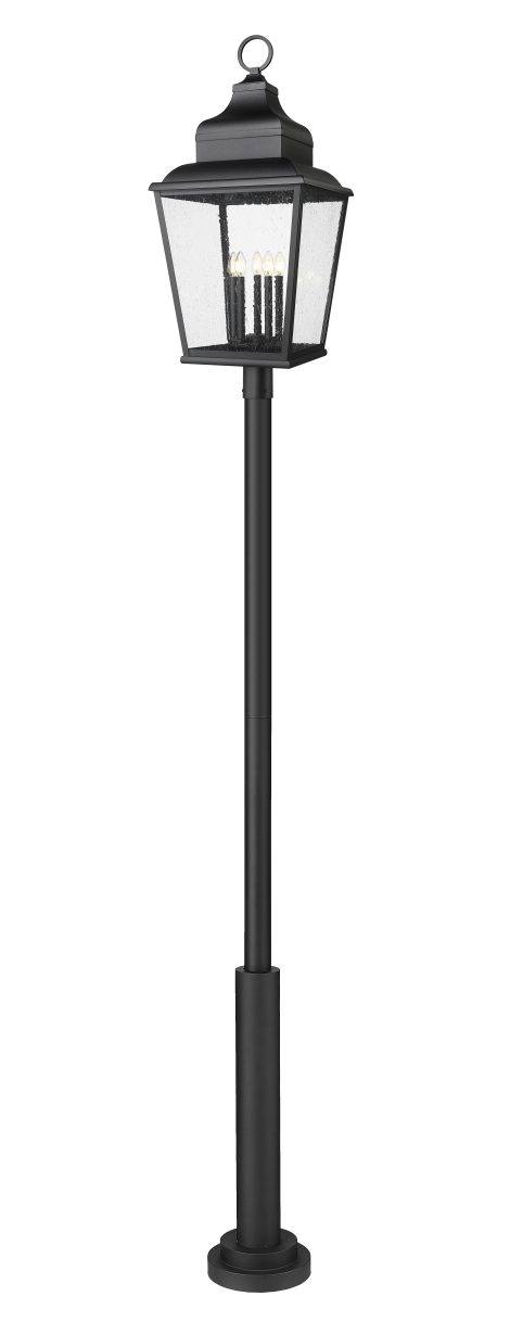 Poteau avec tête extérieur - RAPHAEL - Z-Lite - 5029PHXXLR-5010P-BK