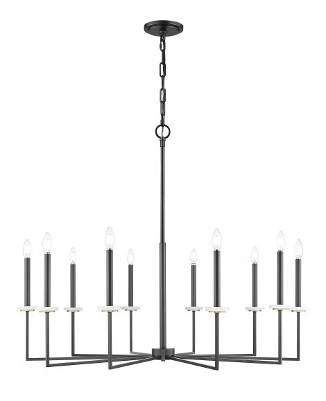 Suspension chandelier - GAULTIER - Z-Lite - 6100-10MB