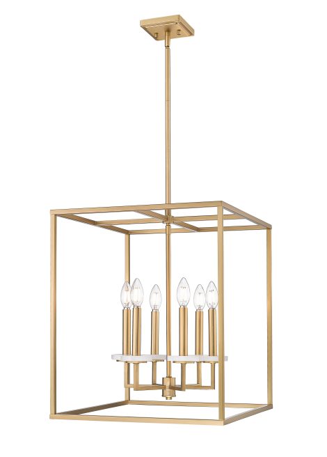 Suspension chandelier - GAULTIER - Z-Lite - 6100-21MGLD