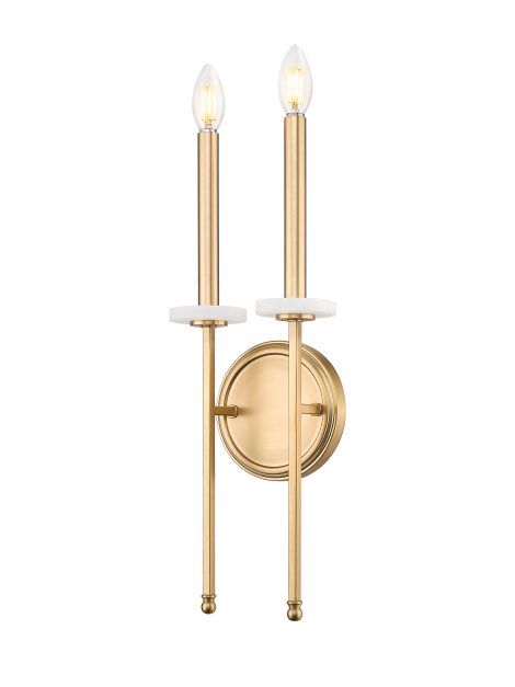 Murale double - GAULTIER - Z-Lite - 6100-2S-MGLD