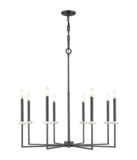 Suspension chandelier - GAULTIER - Z-Lite - 6100-8MB