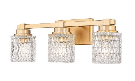 Murale triple vanité - JACQUELINE - Z-Lite - 6101-3V-MGLD