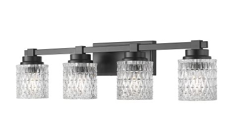 Murale quadruple vanité - JACQUELINE - Z-Lite - 6101-4V-MB
