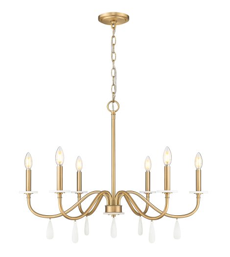 Suspension chandelier - TOUSSANT - Z-Lite - 6103-32MGLD