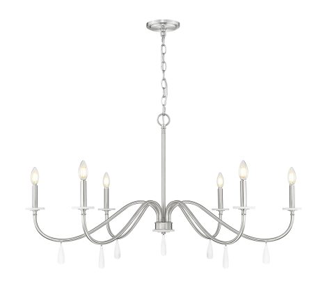 Suspension chandelier - TOUSSANT - Z-Lite - 6103-45BN