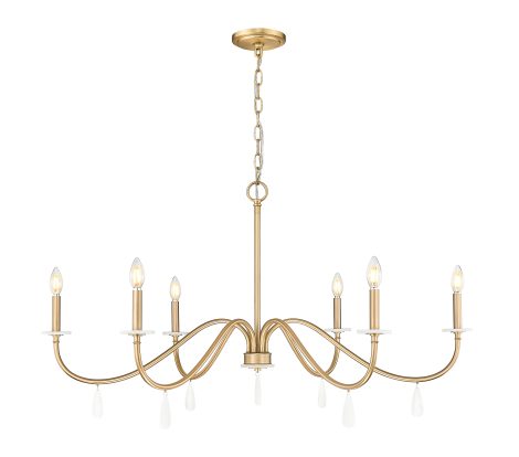 Suspension chandelier - TOUSSANT - Z-Lite - 6103-45MGLD