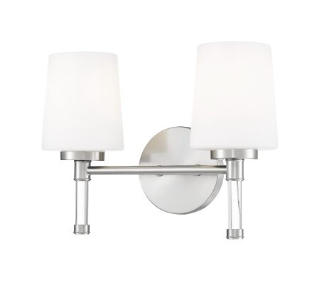 Murale double vanité - HENRI - Z-Lite - 7700-2V-BN