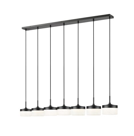 Suspension Linéaire - RENAUD - Z-Lite - 827P6-7L-MB-LED
