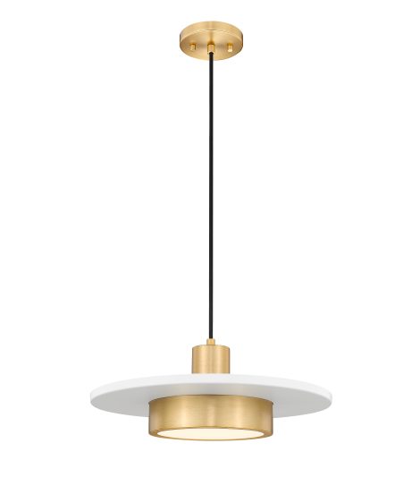 Suspension - LUDO - Z-Lite - 829P16-MW-MGLD-LED