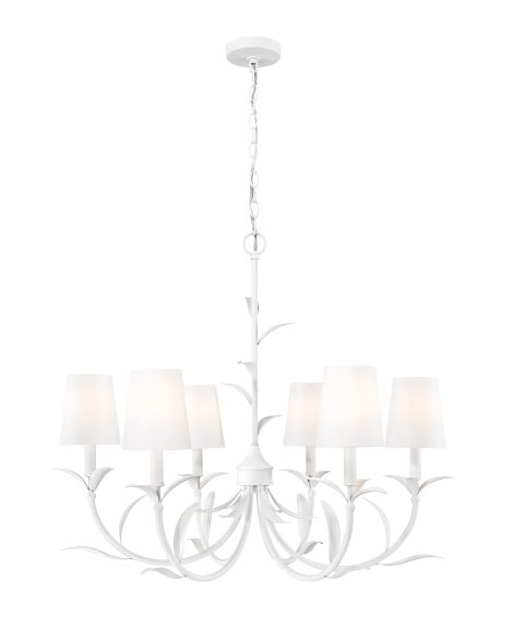 Suspension chandelier - ASLIN - Z-Lite - 830-31TXWH