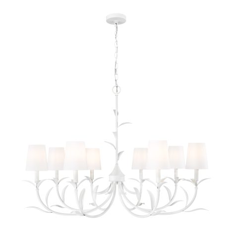 Suspension chandelier - ASLIN - Z-Lite - 830-42TXWH