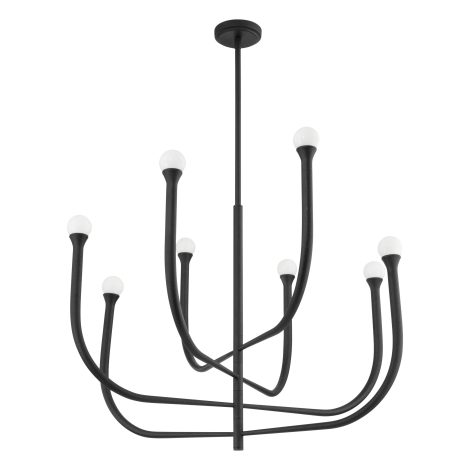 Suspension Chandelier - DAHLIA - Eglo - 207262A