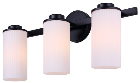 Murale Vanité Triple - KINSLEA - Canarm - IVL1165A03BK-FR