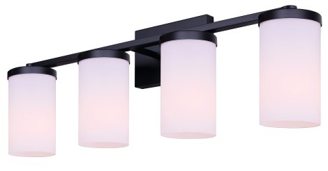 Murale Vanité Quadruple - BRITTON - Canarm - IVL1234A04BK-FO