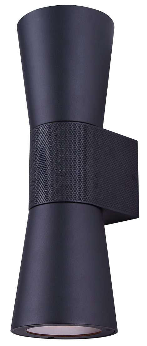 Murale extérieure éclairage haut et bas - RAMI - Canarm - IOL782BK