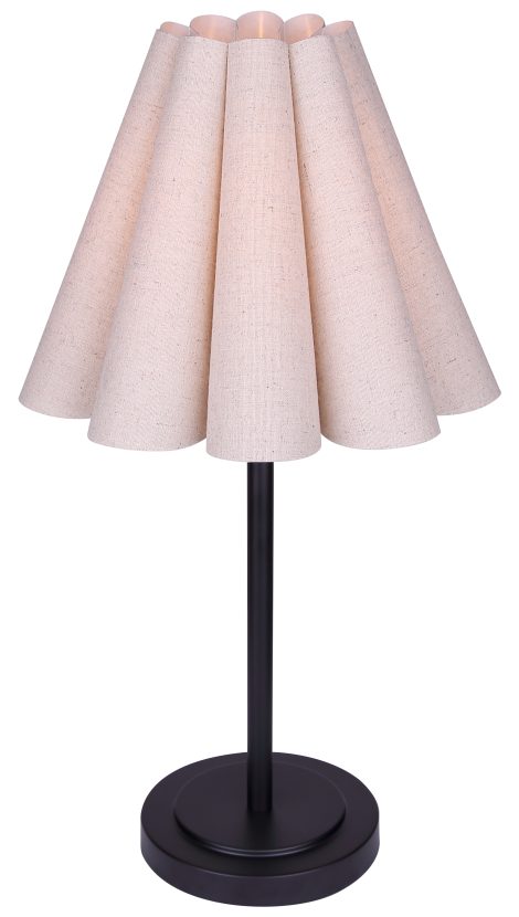 Lampe de table - IRIS - Canarm - ITL1239A23BK