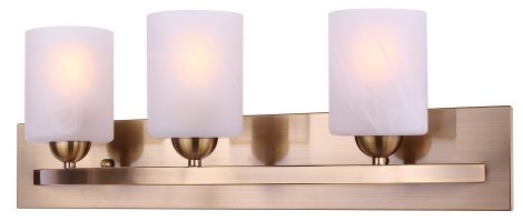 Murale Vanité Triple - HAMPTON - Canarm - IVL370A03GD-AL