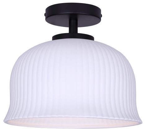 Semi-plafonnier 11 pouces - SANA - Canarm - ISF2262B01BK