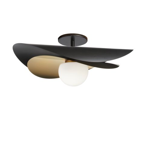 Semi-plafonnier - PAVEN - Dainolite - PVN-2012LEDSF-MB-AGB