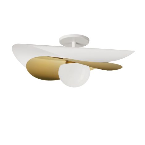 Semi-plafonnier - PAVEN - Dainolite - PVN-2012LEDSF-MW-AGB