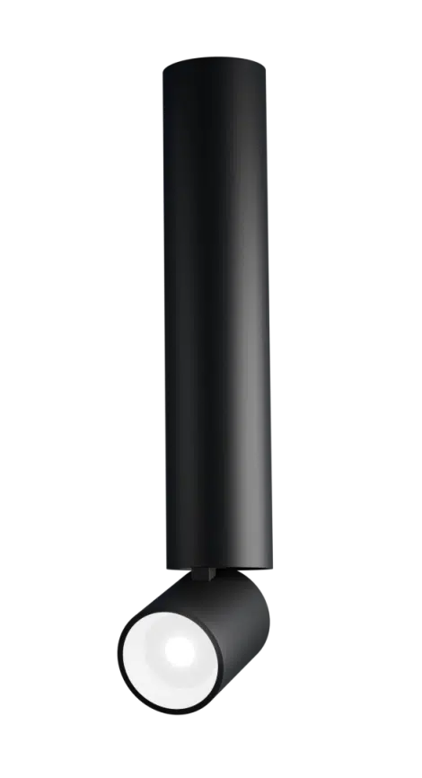 Cylindre COB à tête réglable 23 pouces noir