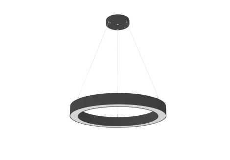 Suspension commercial 31.5 pouces noir