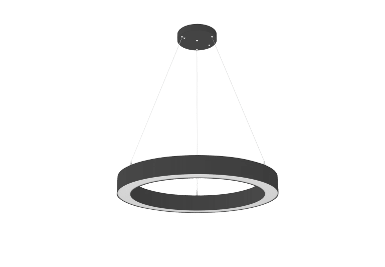 Suspension commercial 31.5 pouces noir