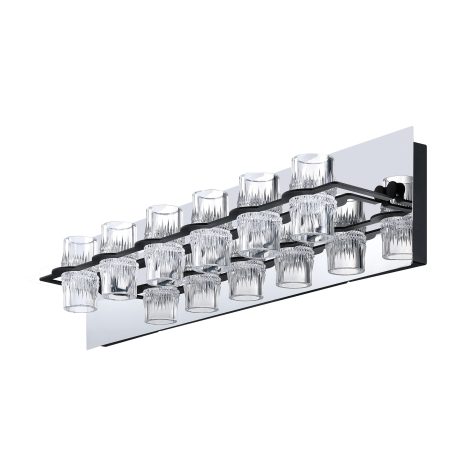 Murale Vanité à 6 lumières - WATERFORD - Kendal - VF8300-6L-CH/BLK