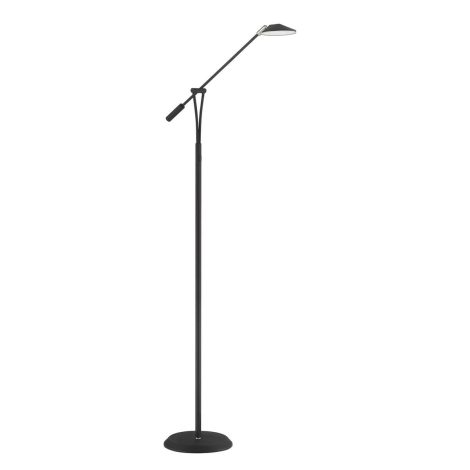 Lampe sur pied - LAHOYA - Kendal - FL5015-BLK/SN