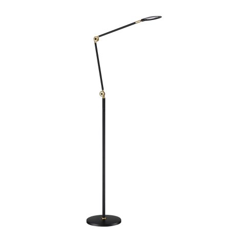 Lampe sur pied - ICAN - Kendal - FL6901-BLK/BRS