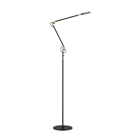 Lampe sur pied - DOVU - Kendal - FL8701-BLK/BRS