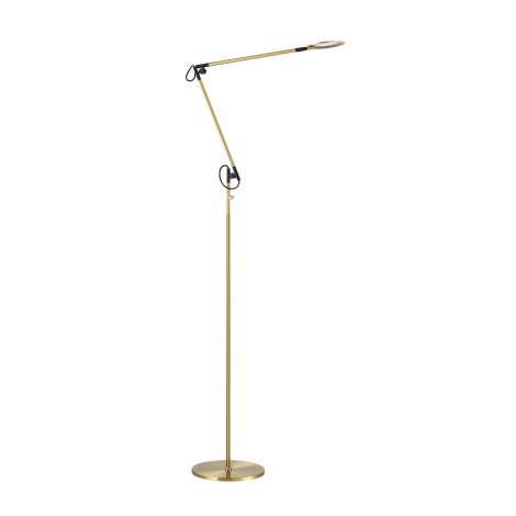 Lampe sur pied - DOVU - Kendal - FL8702-BRS/BLK