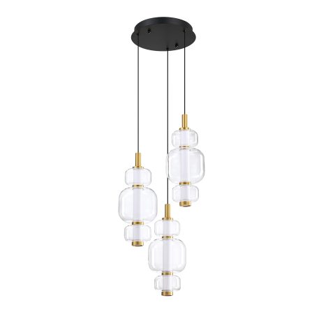 Suspension - SOLICA - Kendal - PF269-3LPA-BRS/CLR