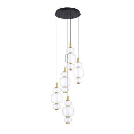 Suspension - SOLICA - Kendal - PF269-5LPA-BRS/CLR