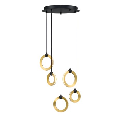 Suspension - CIRCOLS - Kendal - PF328-5LPA-BLK/BRS