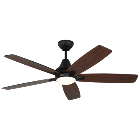 Ventilateur 52 pouces - LOWDEN - Visual Comfort - 5LWDR52MBKD