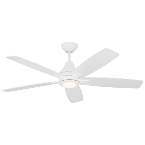 Ventilateur 52 pouces - LOWDEN - Visual Comfort - 5LWDR52RZWD
