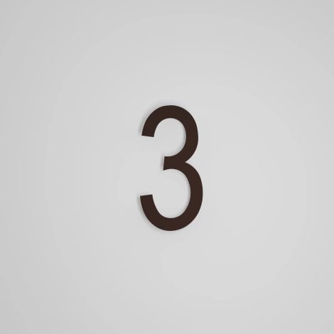 Chiffre flottant 6 pouces - DeVille - Snoc - 1710-3-09-H6