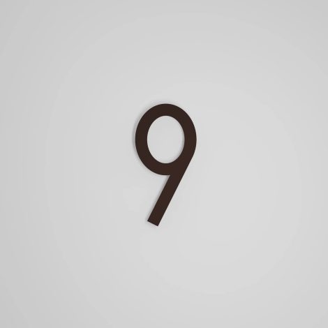 Chiffre flottant 6 pouces - DeVille - Snoc - 1710-9-09-H6