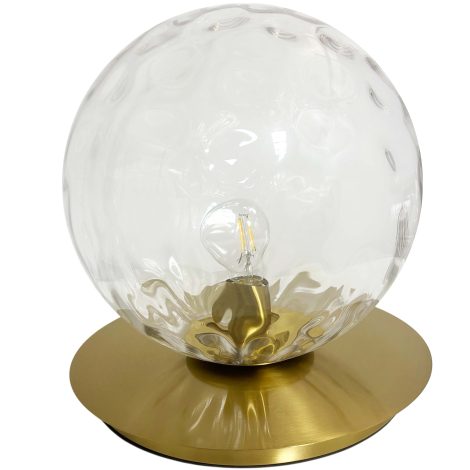 Lampe de table - BURLAT - Dainolite - BUR-131T-AGB-CLR